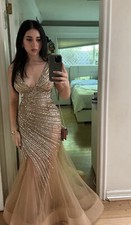 Jovani Gown Style 4741 Worn Once Worth Over 1k Fits S/M