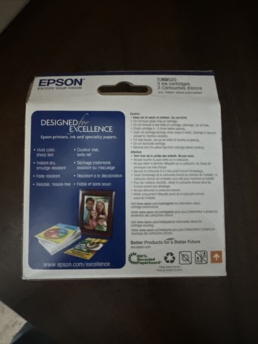 Epson 69 Black Cyan Magenta Yellow Ink Set - 第 3/4 張圖片