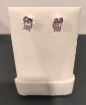 Orecchini pendenti a forma di pera in argento sterling 925 placcato oro rosa per donna, orecchini pendenti in oro rosa con 2 pietre di zirconia cubica bianca a forma di pera - Italia