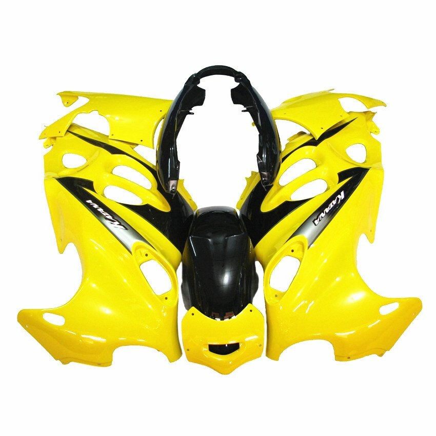 Injection Fairing Plastics Set yellow For SUZUKI Katana GSX750F