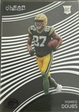 2022 Panini Chronicles - Clear Vision #CVR-29 Romeo Doubs (RC)