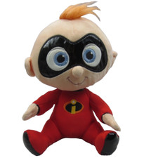 Disney Store Incredibles 2 Baby Jack Jack 9 Superhero Plush Seated Doll Toy