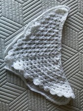 Women Triangle Head Scarf Hollow Crochet Headbands Knitted Turban Hair Band Cute