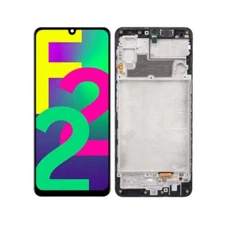 Original For Samsung Galaxy F22 E225F E225F/DS LCD Display Touch Screen Frame