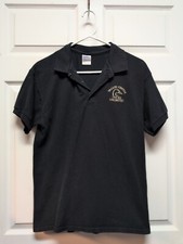 Ducks Unlimited Women Shirt. Black Polo Size M. Gildan