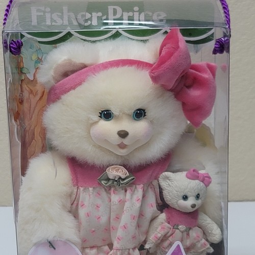 MIB Briarberry Bear ASHLEYBERRY + Mini Fisher Price Toy Plush RARE HARD TO FIND - Picture 3 of 10