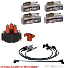 Verteilerkappe+L&auml;uf+4xZ&uuml;ndkerze BERU/BOSCH+Z&uuml;ndkabel SET MERCEDES190 W201 124 