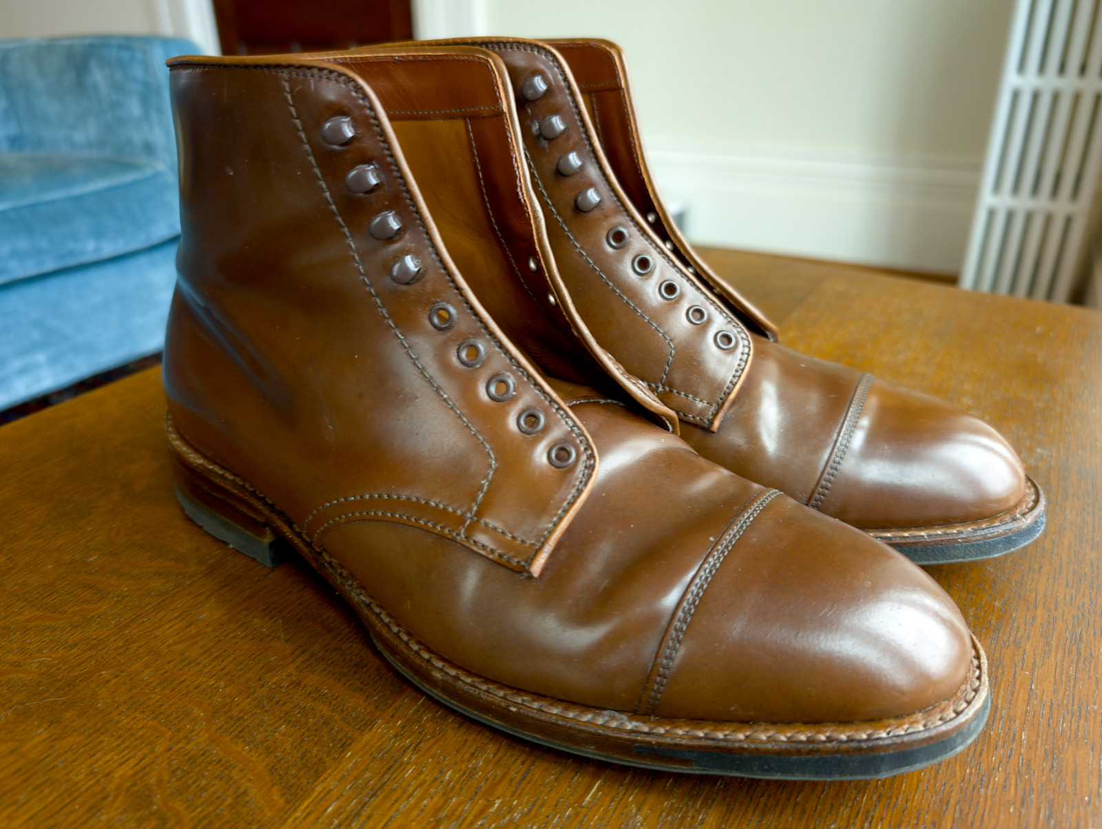 Alden Ravello Captoe Boots | Grant Last 9.5D | Commando | Alden DC