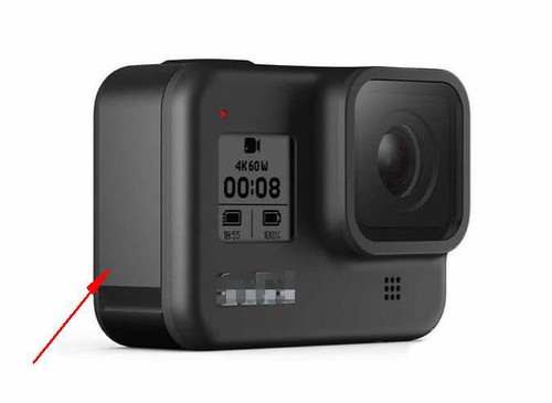 1PCS Original Side Door Battery Door cover Assy For GoPro HERO 8 Black Camera - Picture 6 of 6