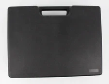 Large Pistol Handgun Foam Padded Hard Plastic Case Storage Box Black 15.5"x11.5"