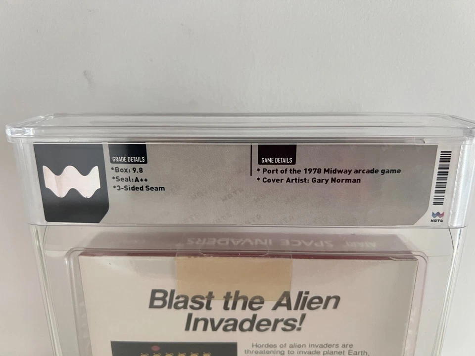 Space Invaders (Atari 2600) WATA 9.8 A++ Graded New Sealed CGC VGA Red Box! - Image 3 of 4