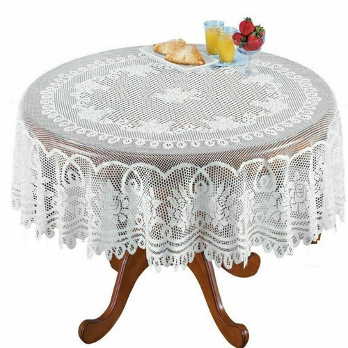 Fiesta Hogar Mesa de Comedor Decoración De Colección Flor Mantel Encaje Mesa Cubierta Boda - Imagen 15 de 19