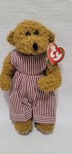 Vintage 1993 TY Beanie Attic Treasures Dexter The Bear 8 inch Plush Bear New