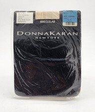 Vintage Donna Karan Satin Mini Body Toner Pantyhose 252 D.K. Palomino Sz Medium
