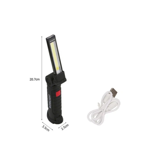 COB LED Rechargeable Work Light Magnetic Inspection Torch Lamp Flexible Cordless - Picture 22 of 31