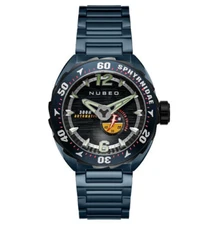 Nubeo Sphyrnidae Caspian Blue Ltd Ed Automatic Watch