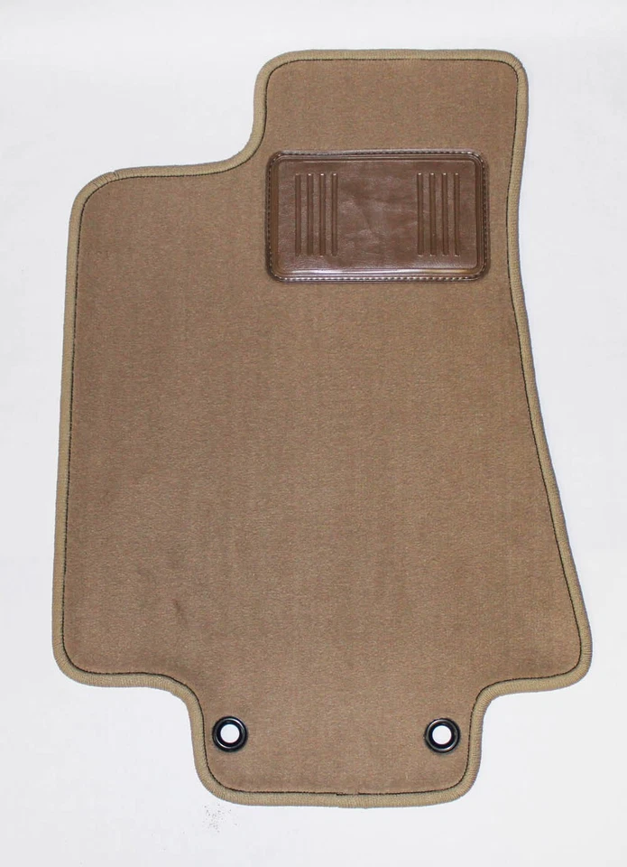 NEW! Tan Floor Mats 2003-2008 Jaguar S Type Set of 4 - Rubber Back - Image 2 of 4