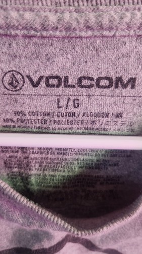 VOLCOM STONE T SHIRT gray size large - Picture 2 of 3