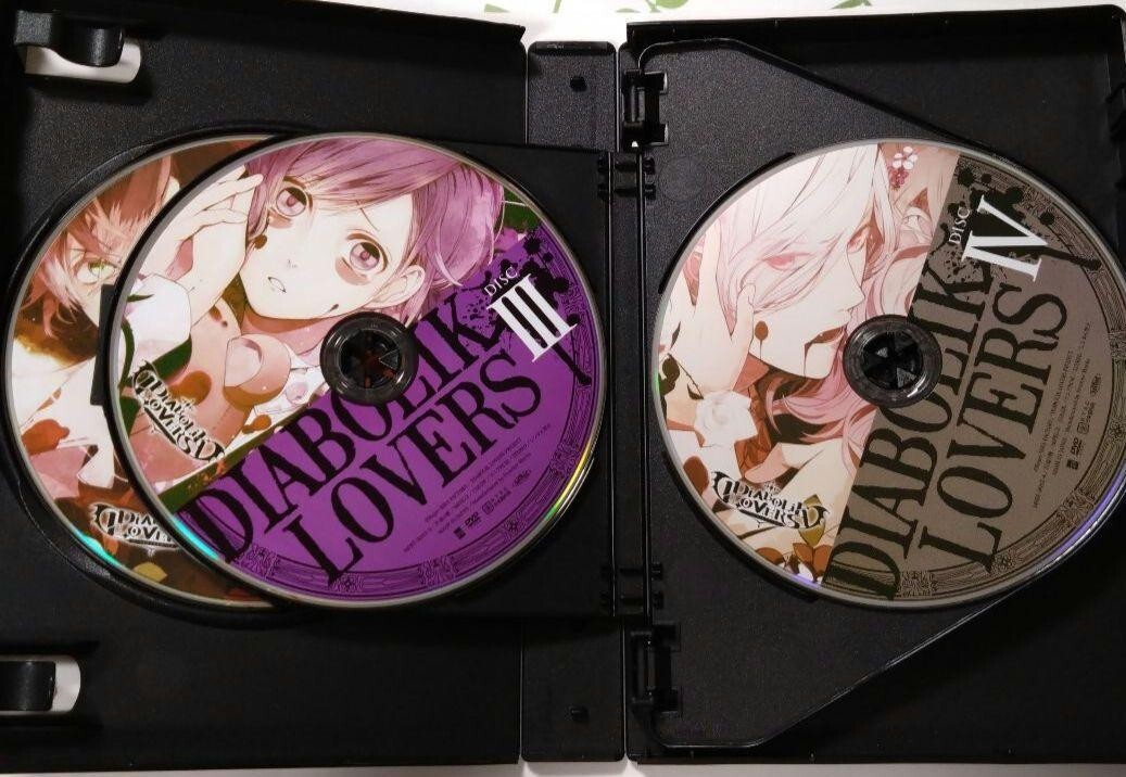 DIABOLIK LOVERS DVD Box (6-Disc) with Rubber Strap free
