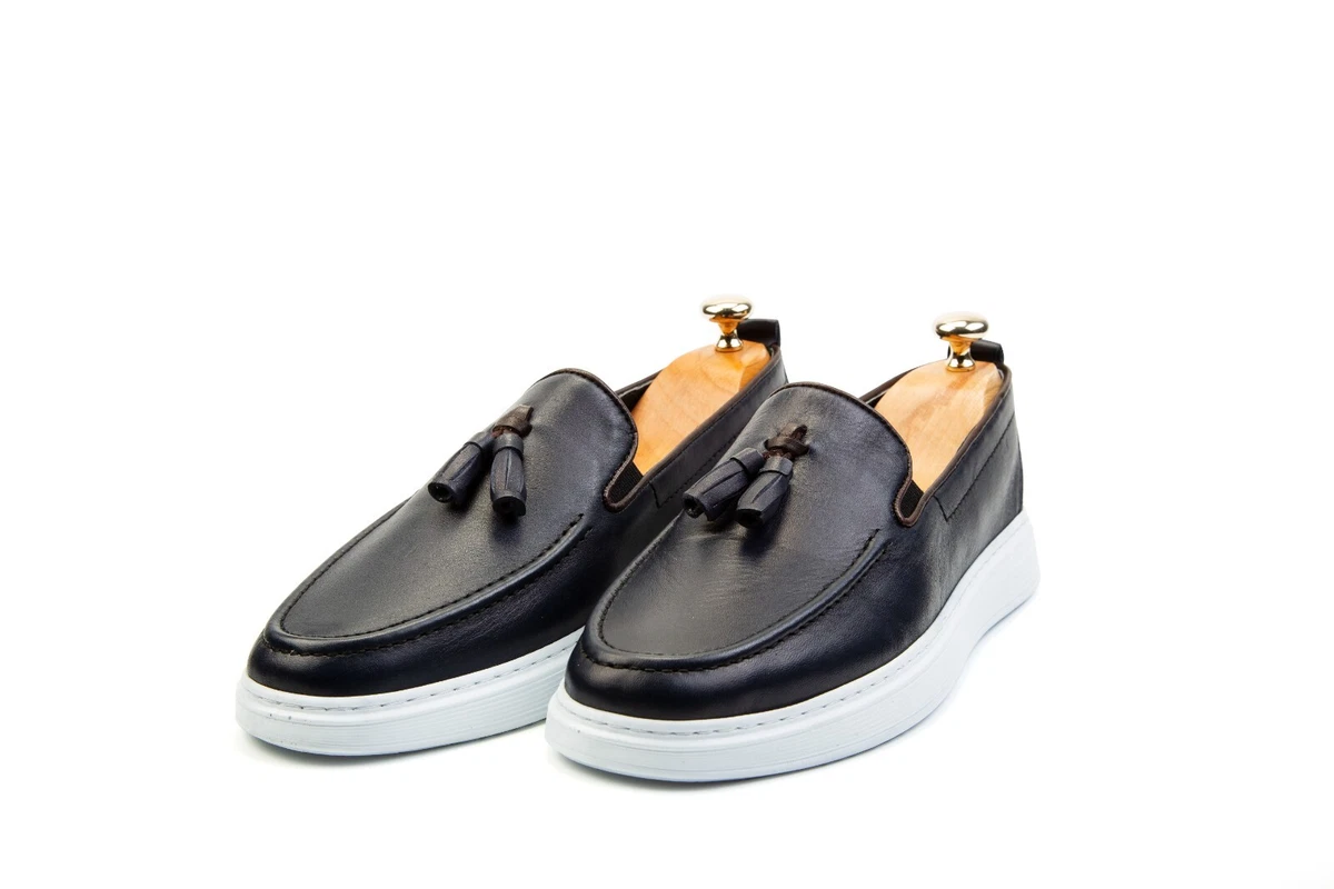 Ducavelli Fringe Genuine Leather Men s Casual Shoes