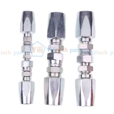 NEW Hydraulic Hose Repair Kit 1/4 3/8 1/2 ID 2-Wire Hose Field Repair Fitting R2