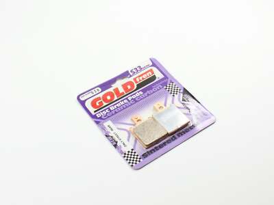 GOLDfren Brake Pads Sintered Front/Rear S33-038 EBC Equiv FA47 - 1 Pair