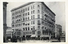 Overland Building, Boise Idaho 1920 RPPC Photo Postcard Copy