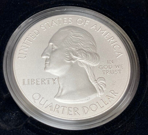 2016-P Harpers Ferry National Park 5 oz Silver ATB with Box & COA - Picture 3 of 3