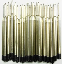 6 - Ballpoint Refills for WATERFORD PEN - BLACK Medium