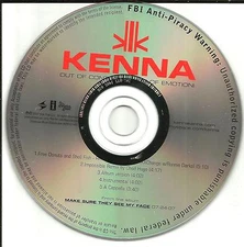 KENNA Out of Control 5TRX 2 REMIXES & ACAPPELLA & INSTRUMENTAL PROMO CD N.E.R.D.