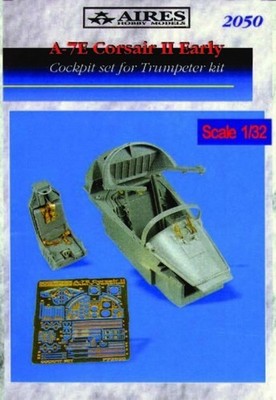 A-7E Cockpit Set frühe Version for Trumpeter Bausatz / 1:32 - Aires 2050