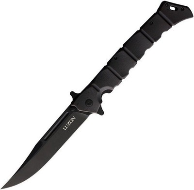 Cold Steel Large Luzon Linerlock Folding Knife 6'' GFN Handle - CS-20NQX-BKBK-BRK