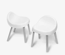Skip Hop Explore & More Kids' Chair 2pk - White