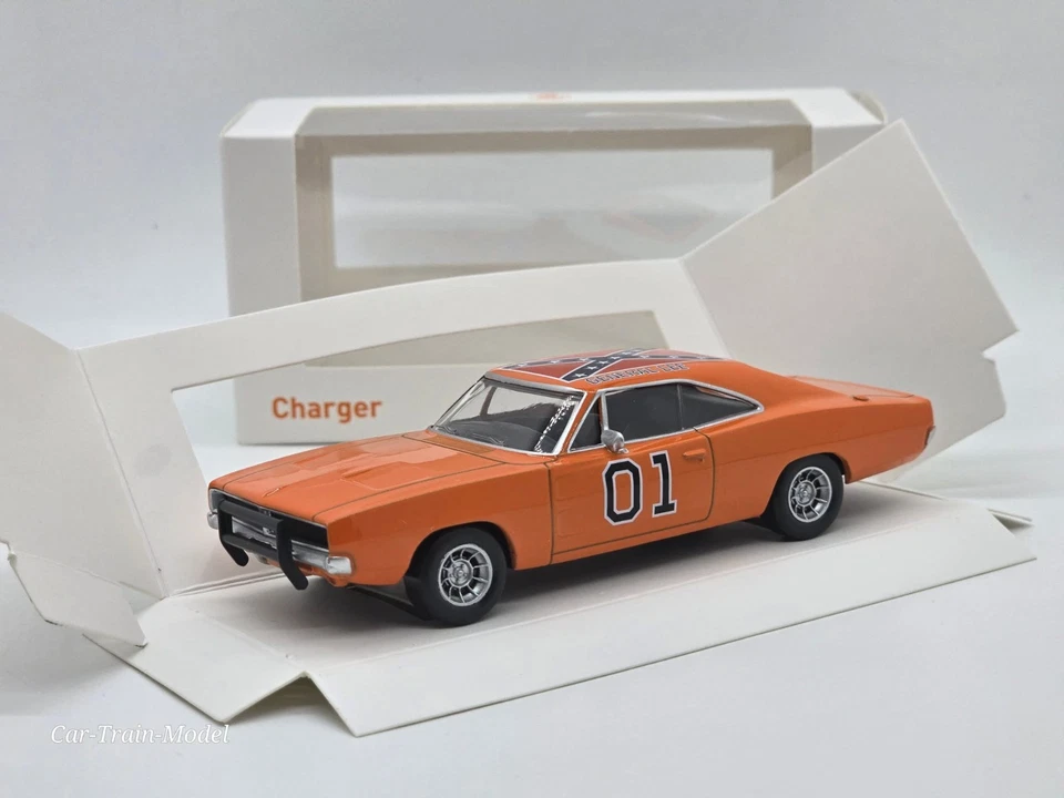 Dodge Charger - Generale Lee The Dukes of Hazzard - Norev 1:43 1/43 1-43 - Immagine 2 di 3
