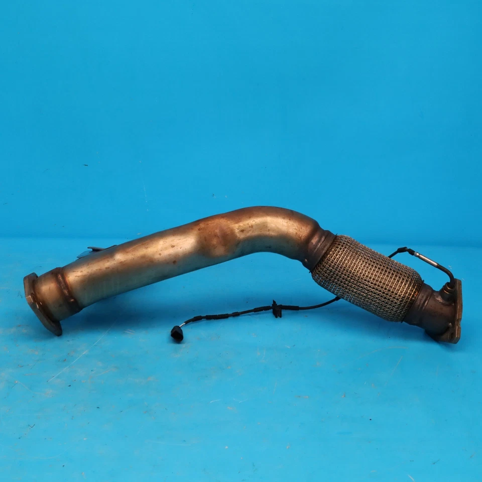 Audi A6 4F C6 2.7 3.0 TDI Flexrohr 4F0254300R Abgasrohr Automatik Original PB - Bild 2 von 4