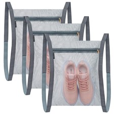 3 Pcs Shoe Drying Bag, Sneaker Bags for Dryer, Bag for Drying Shoes, Reusable...