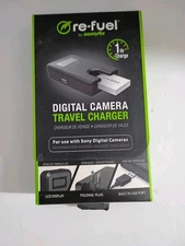 Digipower re-fuel RF-TC-55S Travel Charger for Sony Digital Camera Battery