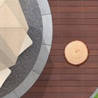  Garden Pathway Stepping Stone: Decorative 25-28cm/9.84-11" Wooden Slice Outdoor