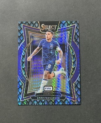 2024-25 Panini Select FIFA #16 Enzo Fernandez Jade Dragon Scale Prizm /28
