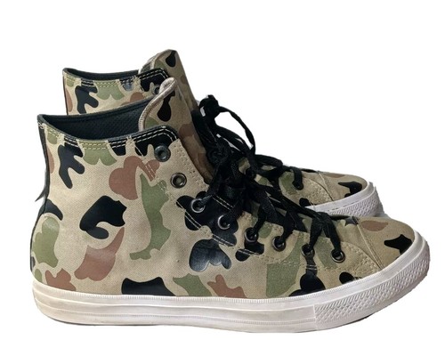 Converse Chuck Taylor All Star II Shoes Men's Size 12 Reflective Camo Hi Sandy