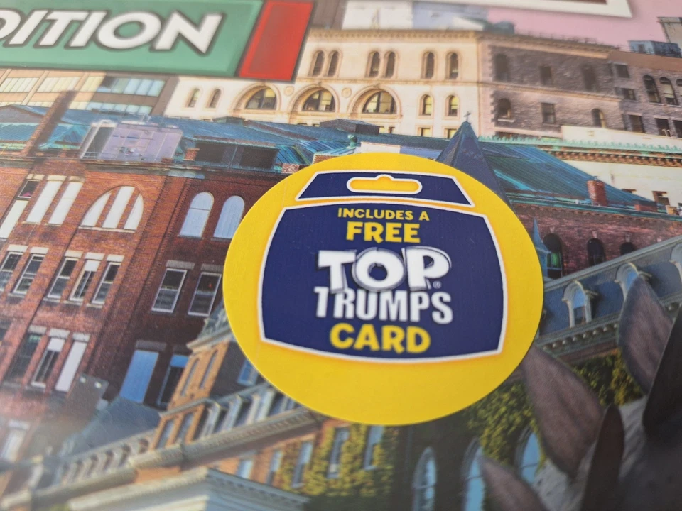 Monopoly City Edition Worcester EditionFree Top Trump Cards Included Brand New - Image 3 of 4