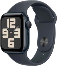 Apple Watch SE 2 40mm MXE73LL/A Midnight Aluminum - Midnight Sport Band