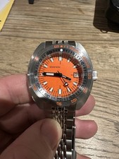 Seestern Sub 300T V3 Diver Watch NH35 Automatic, DOXA Homage, Orange
