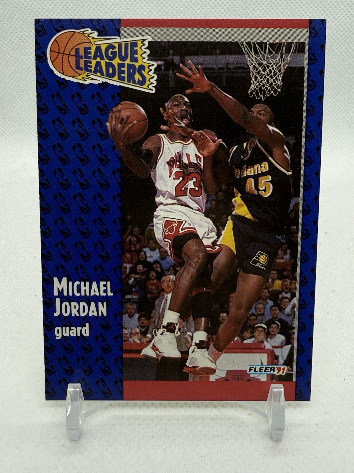 1991-92 Fleer - League Leaders Michael Jordan #220 (B)