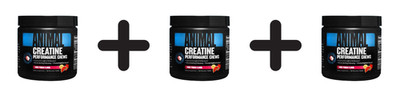 3 x Animal Creatine Chews, Fruit Punch - 120 chewable tablets (416,64 EUR/kg)