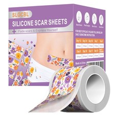 Silicone Scar Tape for Surgical Scars, Silicone Scar Sheets, C Section, Tummy...