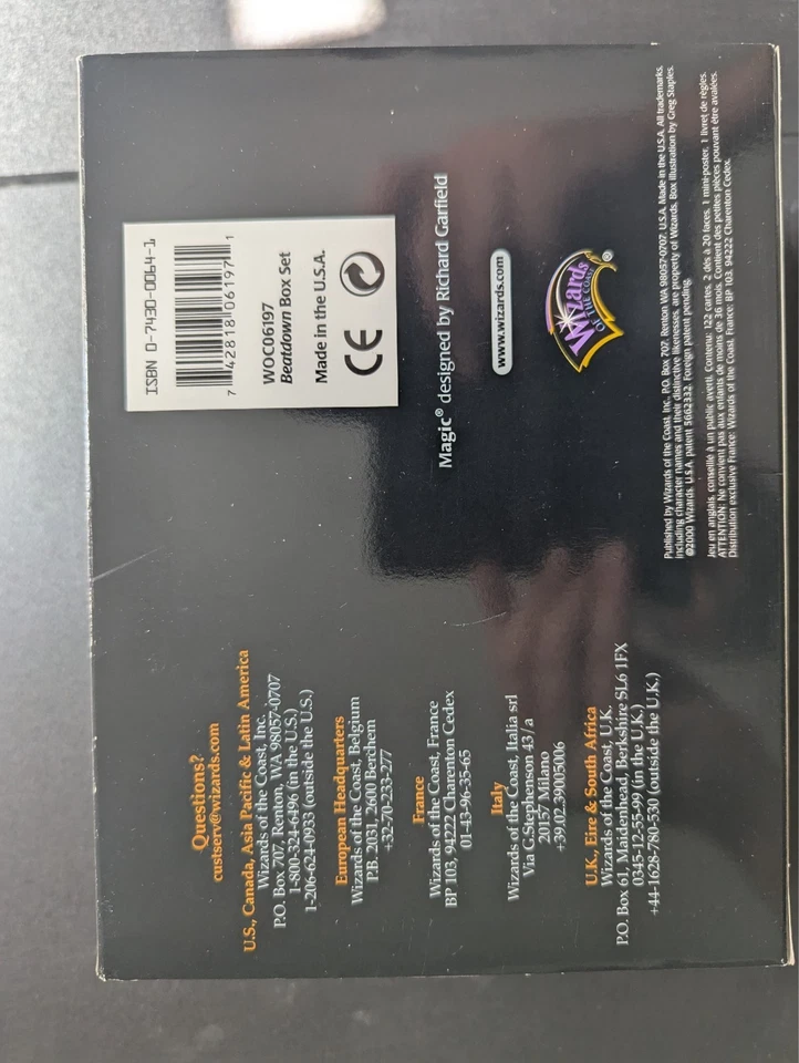 Beatdown Box Set - MTG - Magic the Gathering - WotC - 2000 - Immagine 3 di 4