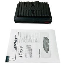 BOSE 1705 II Stereo Power Amplifier w/ Manual Tested Works From Japan GS03 4.0