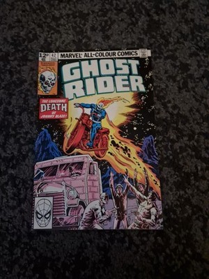 Vintage comic.  Ghost Rider.  no42 From 1979.  Marvel. Horror Comic. Vol 1