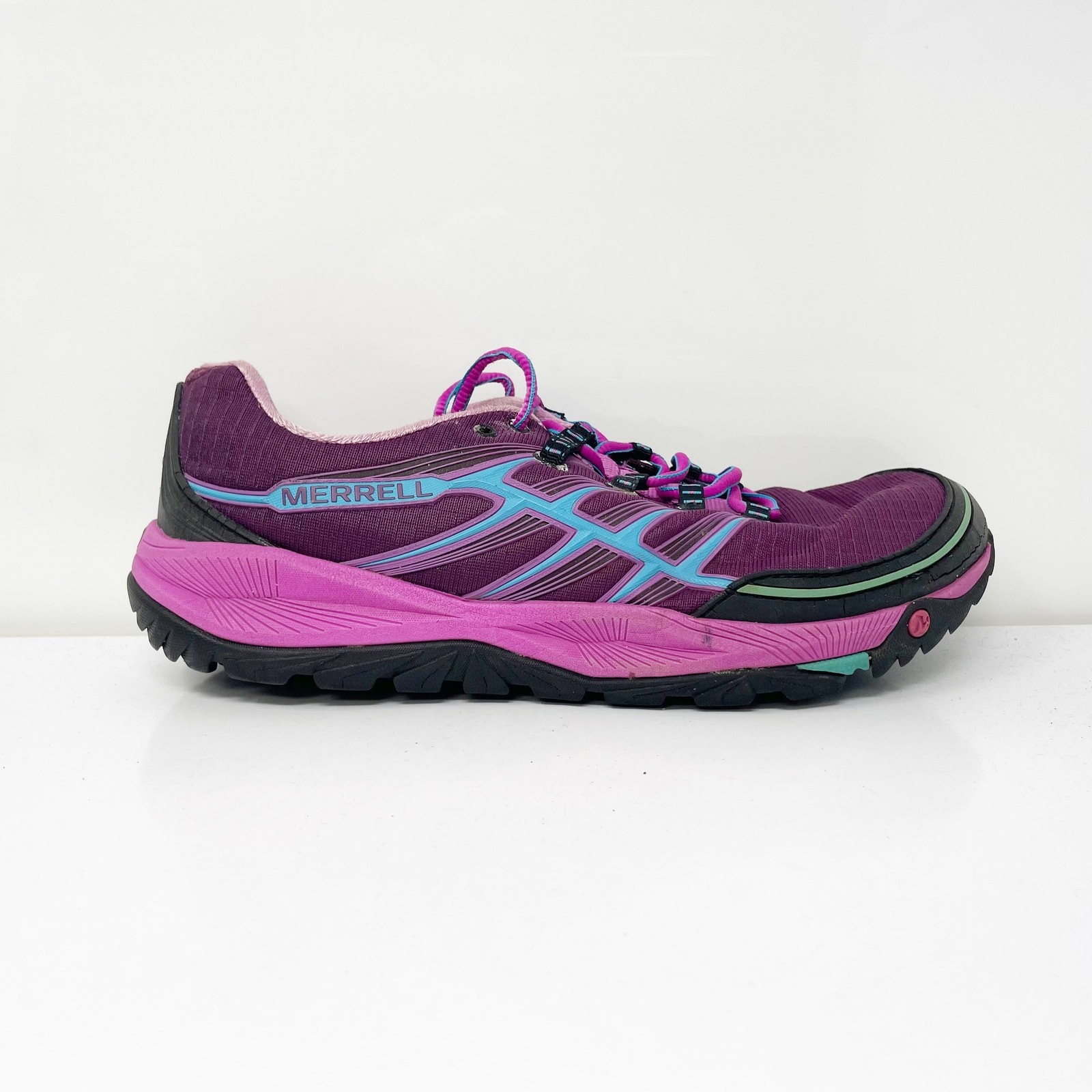 Scarpe da trekking Merrell donna All Out Rush J06488 viola sneakers taglia 10
